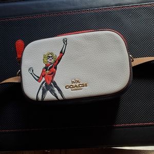 Coach leather fanny pack